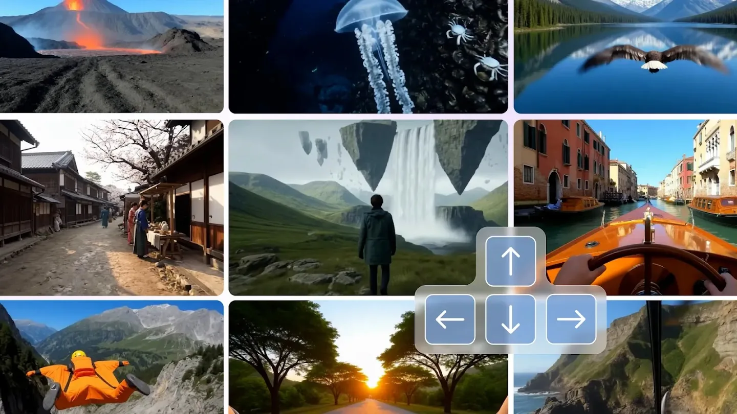Google DeepMind「Genie 3: A new frontier for world models」（2025年8月5日）の画像